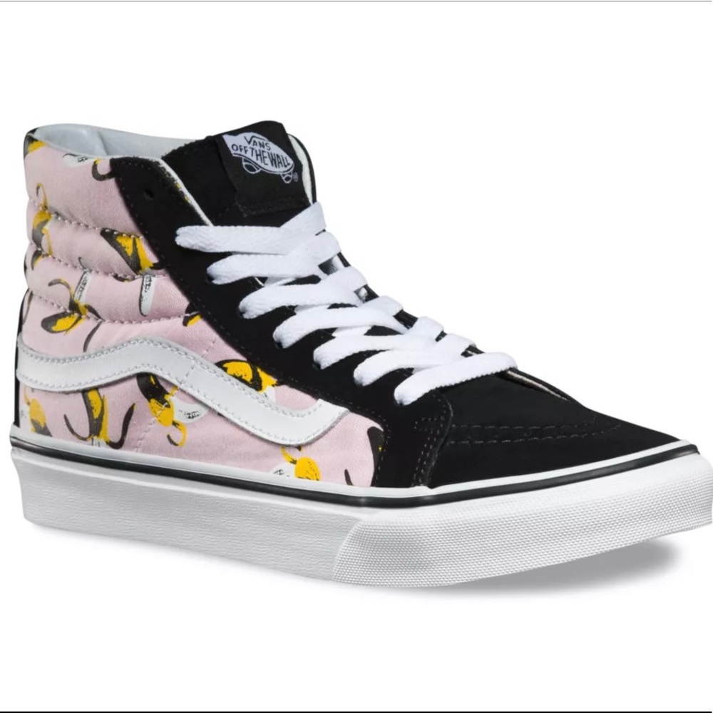 👟 VANS Bananas Sk8 Hi Slim Shoes 👟 - Picture 5 of 9